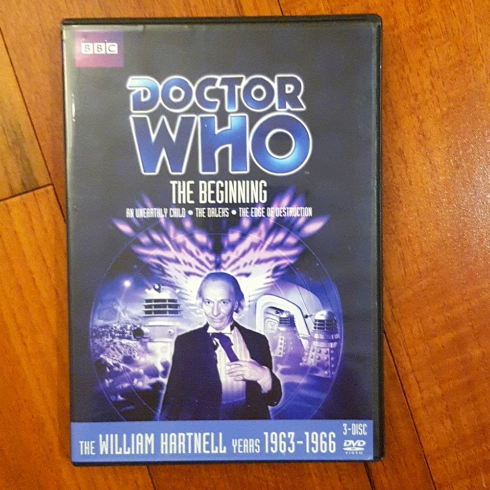 2/3 Disc DVD collection of Doctor Who: The Beginning (Hartnell years)